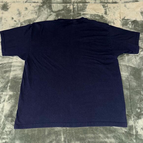 The Disney Store Grumpy's Happy Hour T-Shirt Men's XL Navy Blue Short Sleeve VTG - Picture 7 of 7